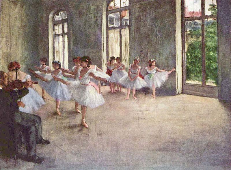 Ballet Rehearsal, Edgar Degas